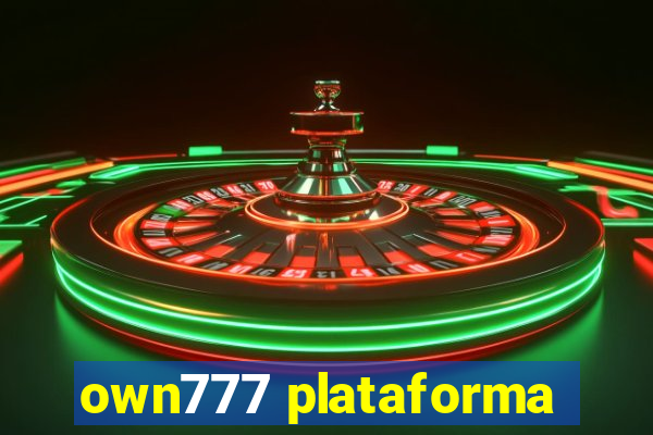 own777 plataforma